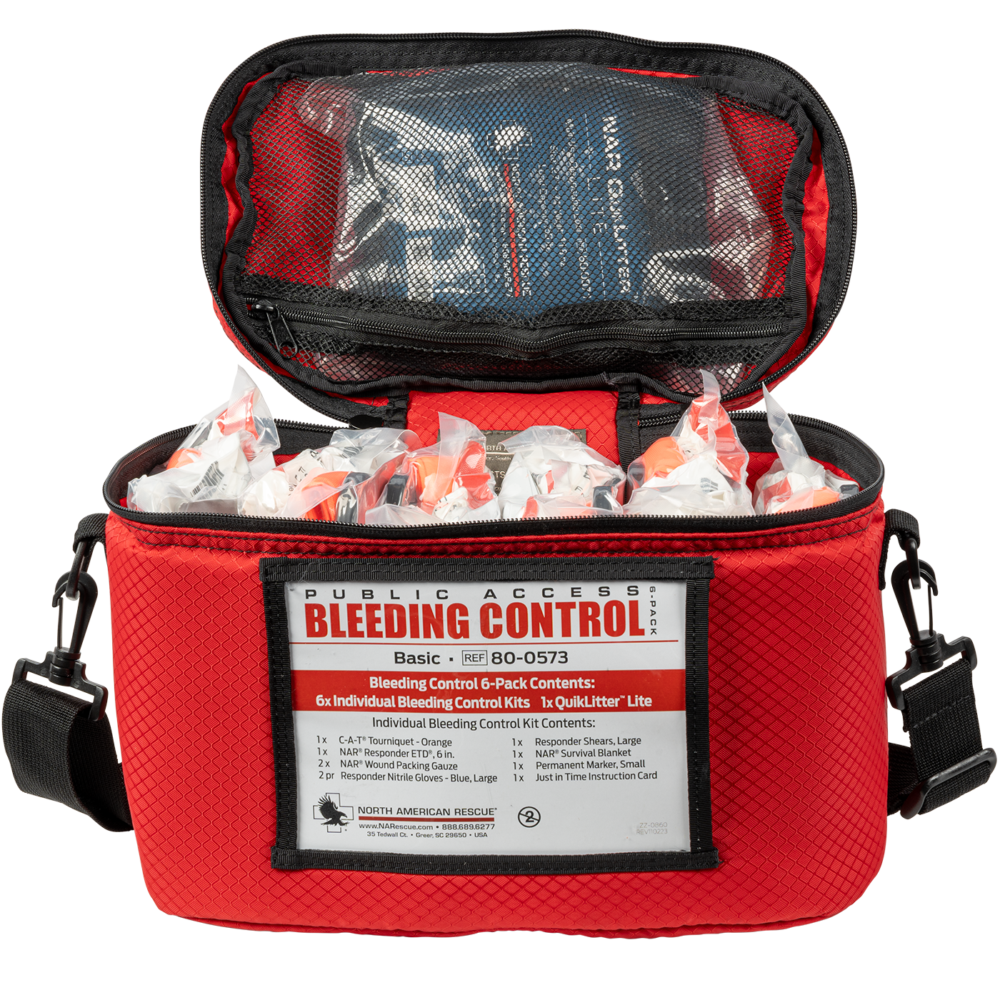 Public Access Bleeding Control 6-Pack – Vacuum Sealed