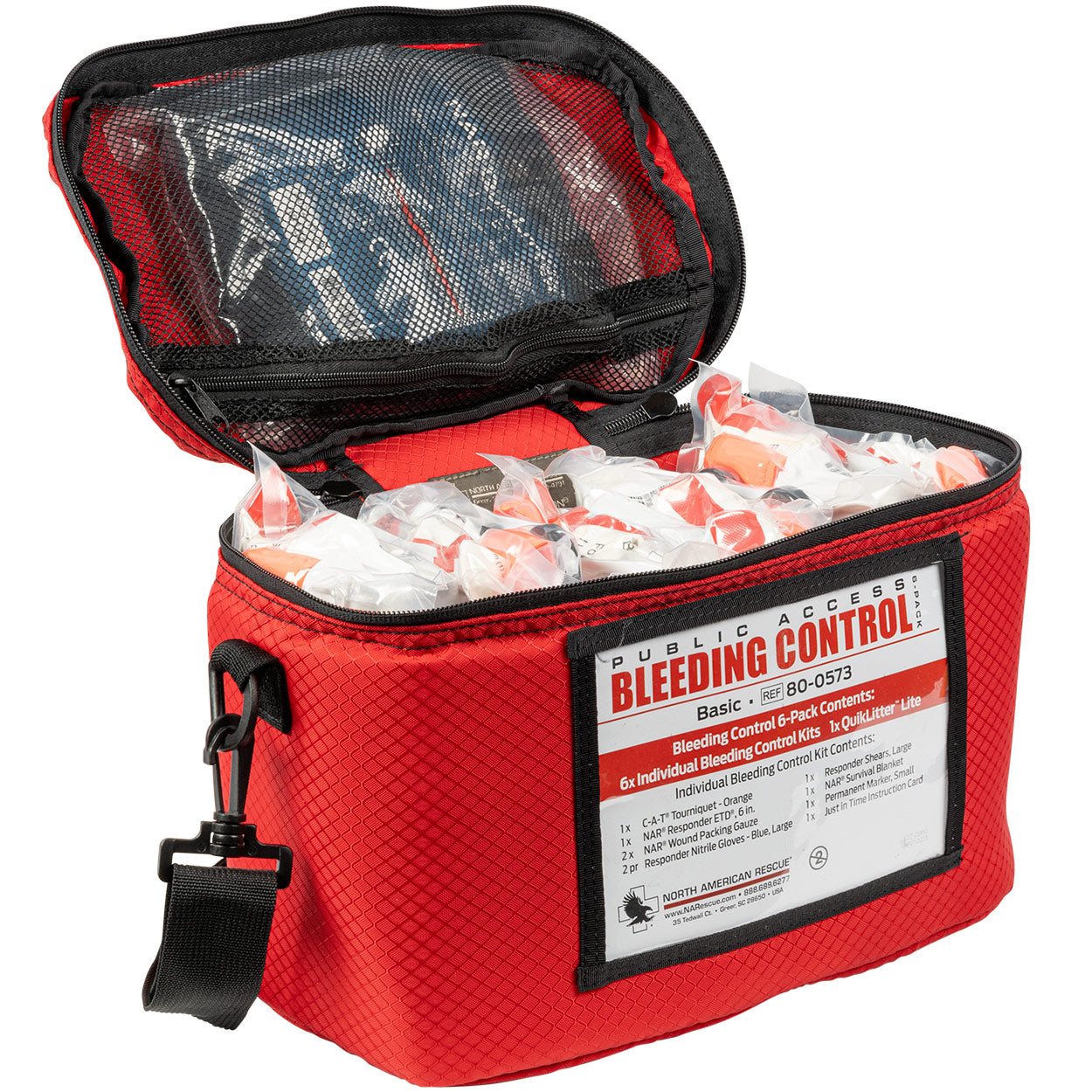 Public Access Bleeding Control 6-Pack – Vacuum Sealed