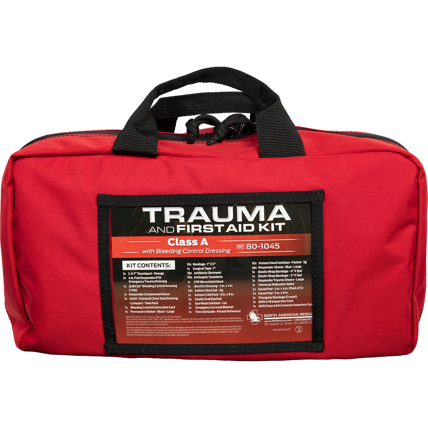 Trauma and First Aid Kit (TFAK) – Class A with Bleeding Control Dressing