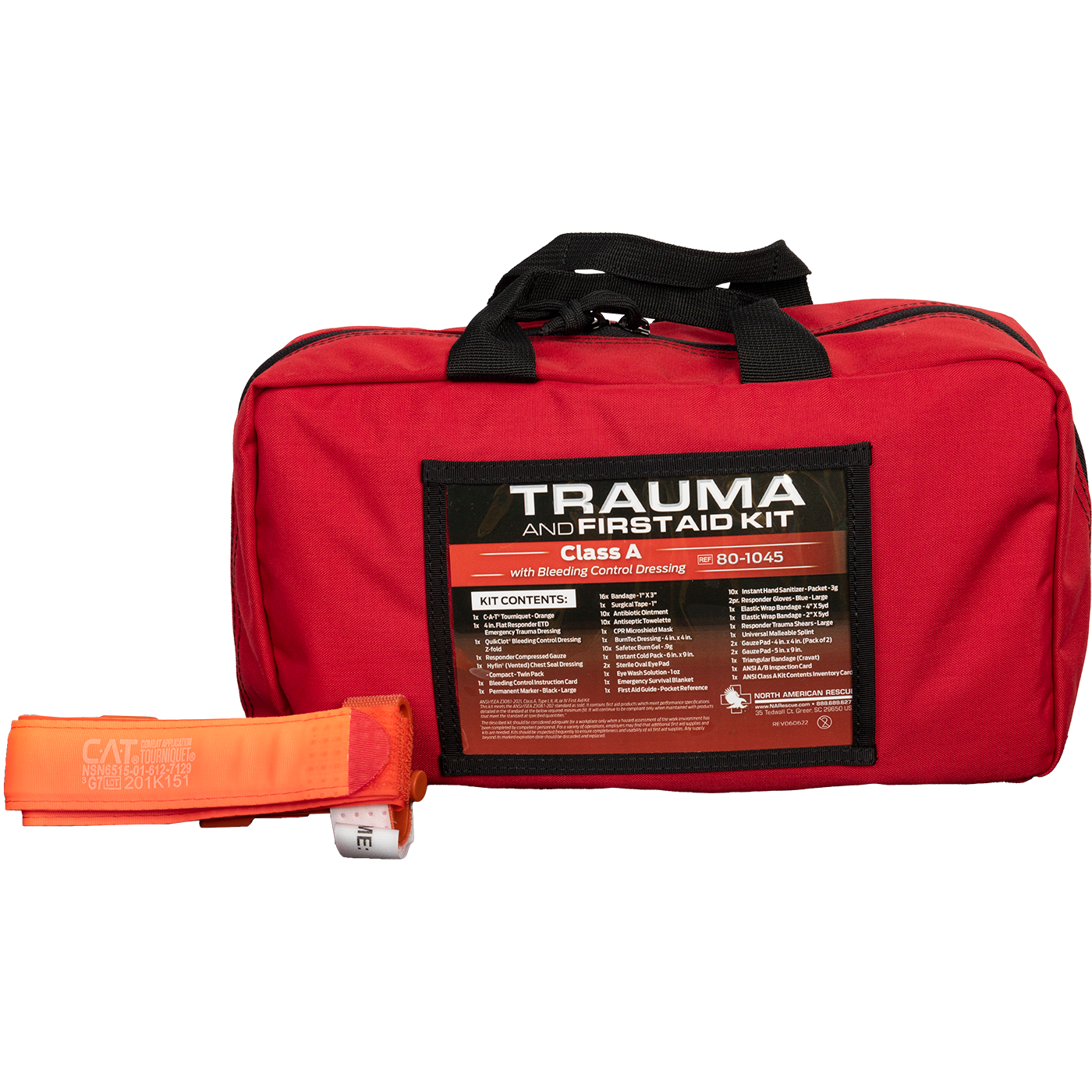 Trauma and First Aid Kit (TFAK) – Class A with Bleeding Control Dressing