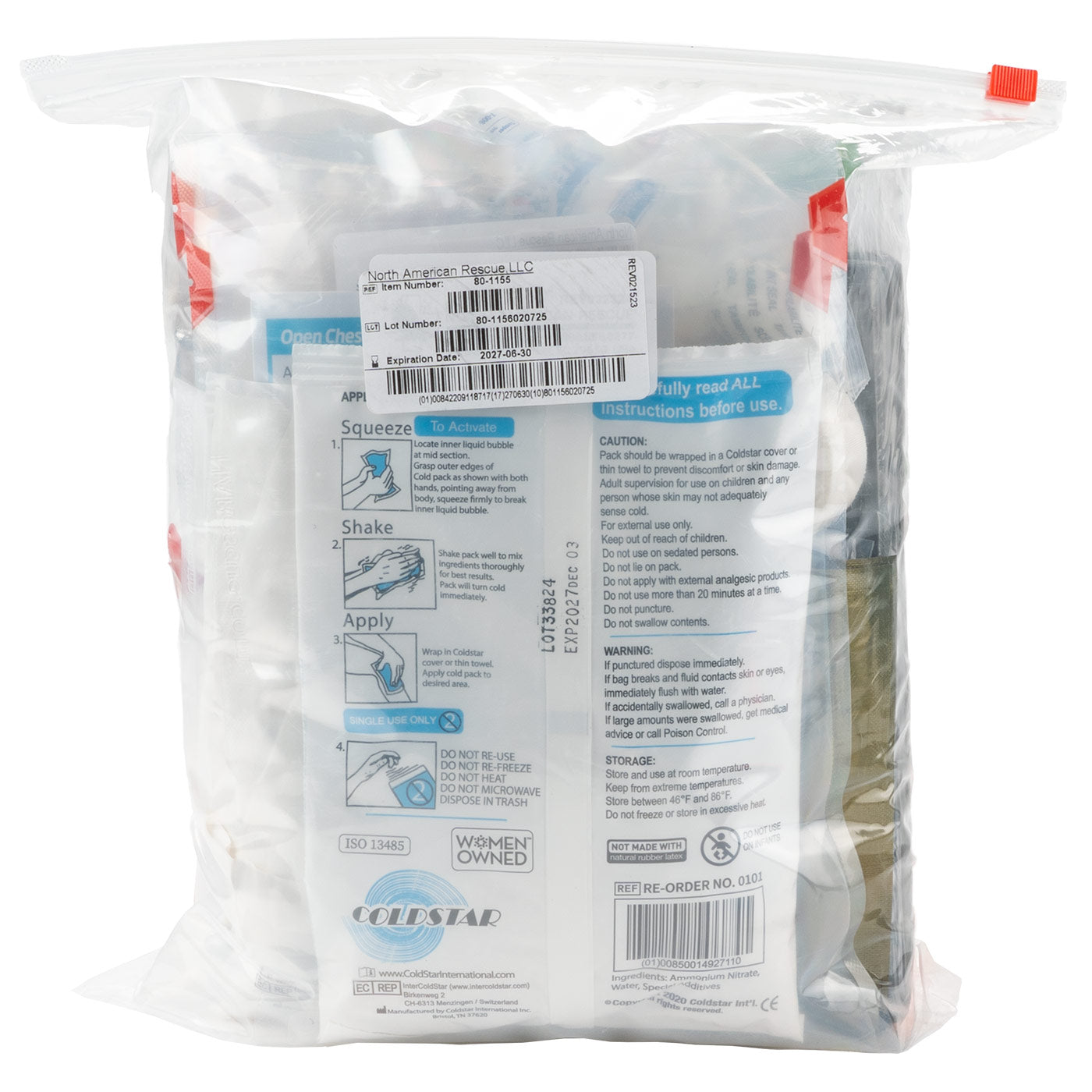 Trauma and First Aid Resupply Kit – Class A with Bleeding Control