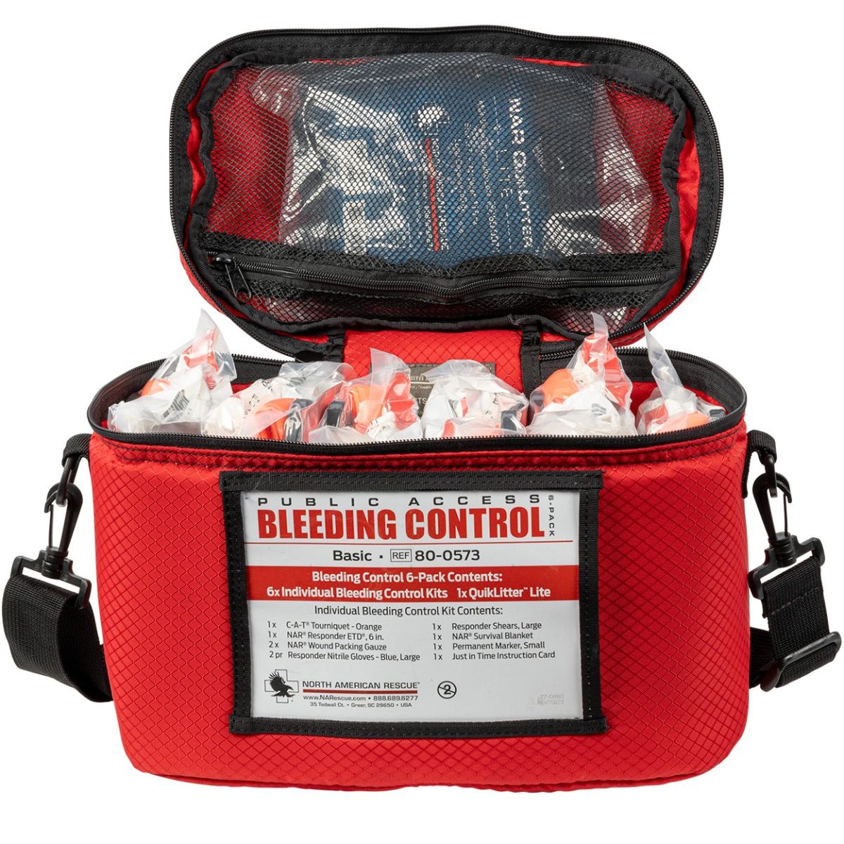 Public Access Bleeding Control 6-Pack – Vacuum Sealed