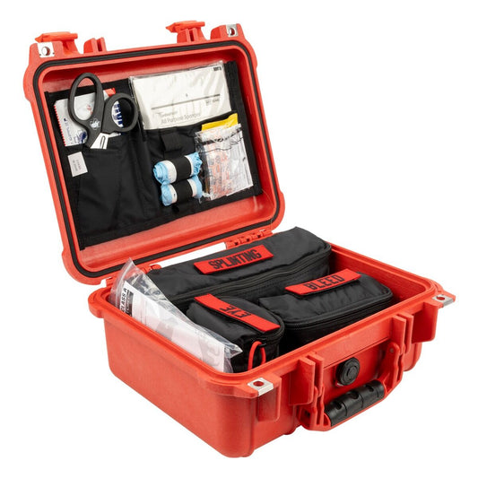 Trauma and First Aid Kit – Class A (Hard Case) with Bleeding Control