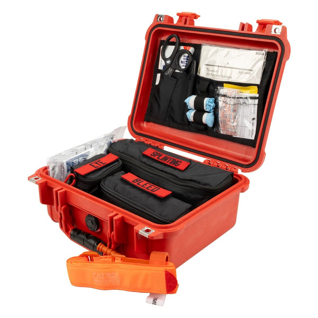 Trauma and First Aid Kit – Class A (Hard Case) with Bleeding Control
