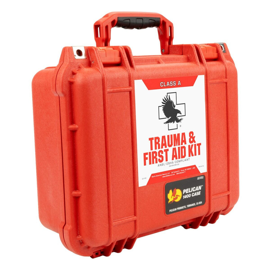 Trauma and First Aid Kit – Class A (Hard Case) with Bleeding Control