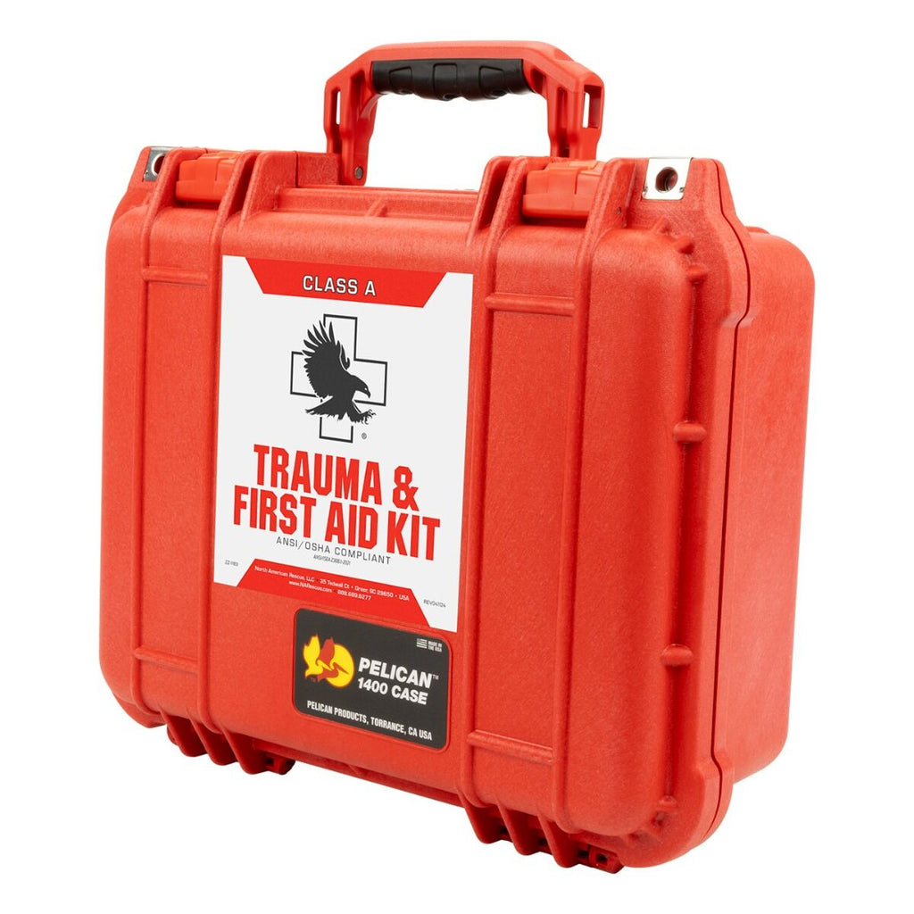 Trauma and First Aid Kit – Class A (Hard Case) with Bleeding Control