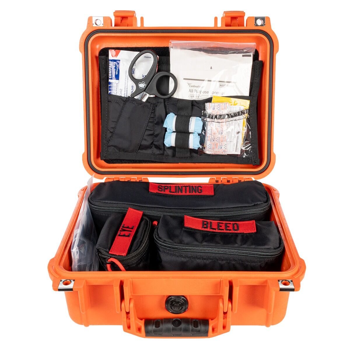 Trauma and First Aid Kits (TFAK) Hard Case - Class A with BCD