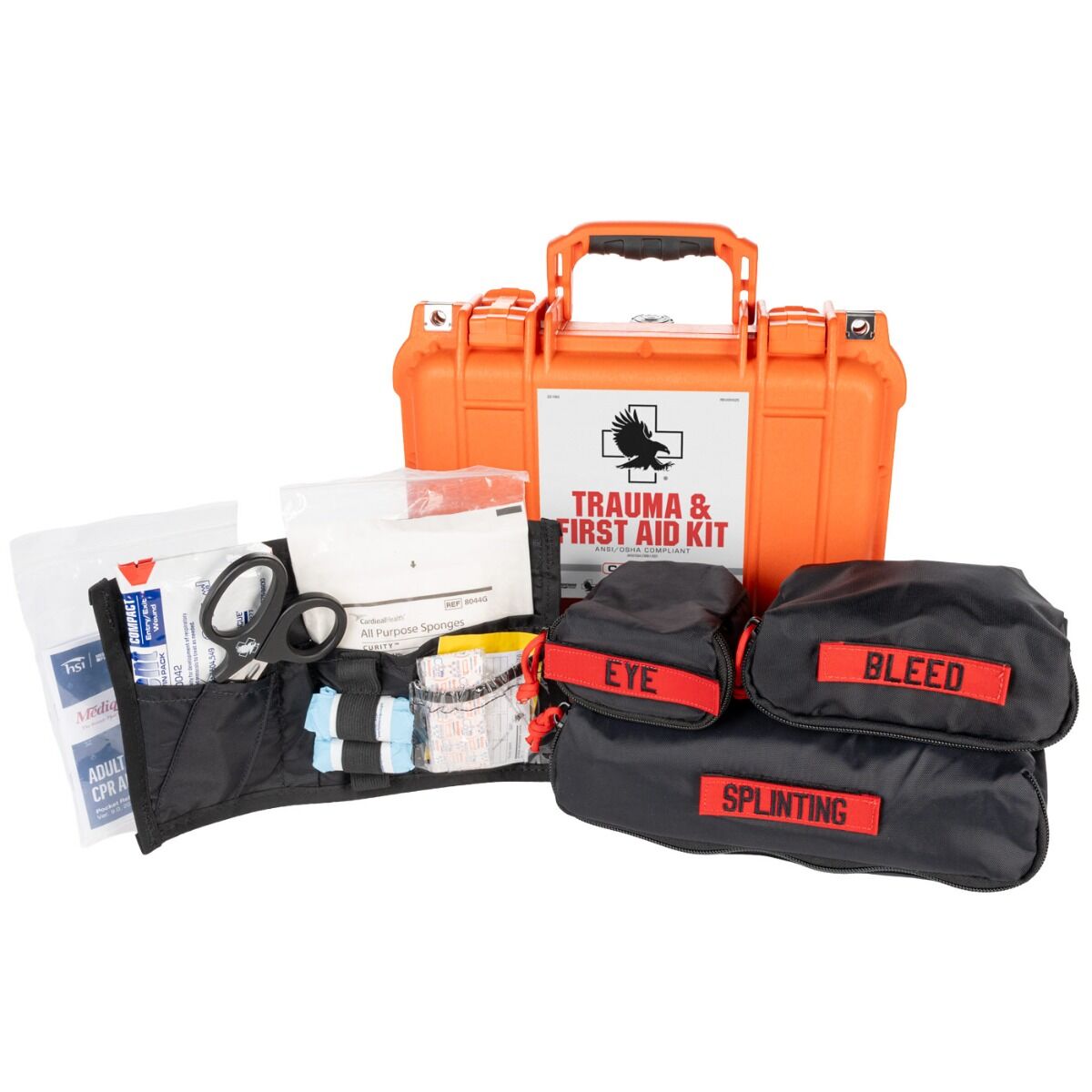 Trauma and First Aid Kits (TFAK) Hard Case - Class A with BCD