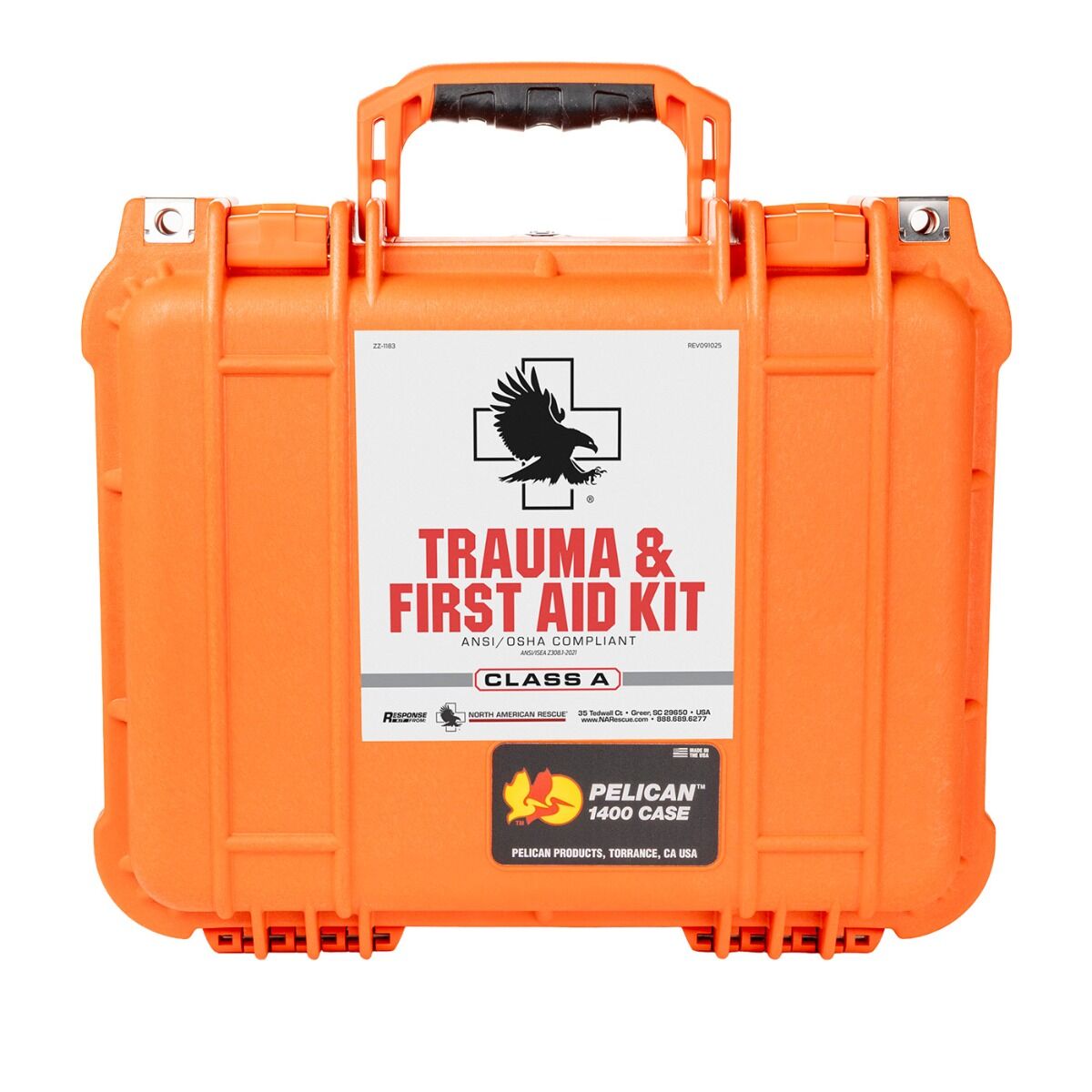 Trauma and First Aid Kits (TFAK) Hard Case - Class A with BCD