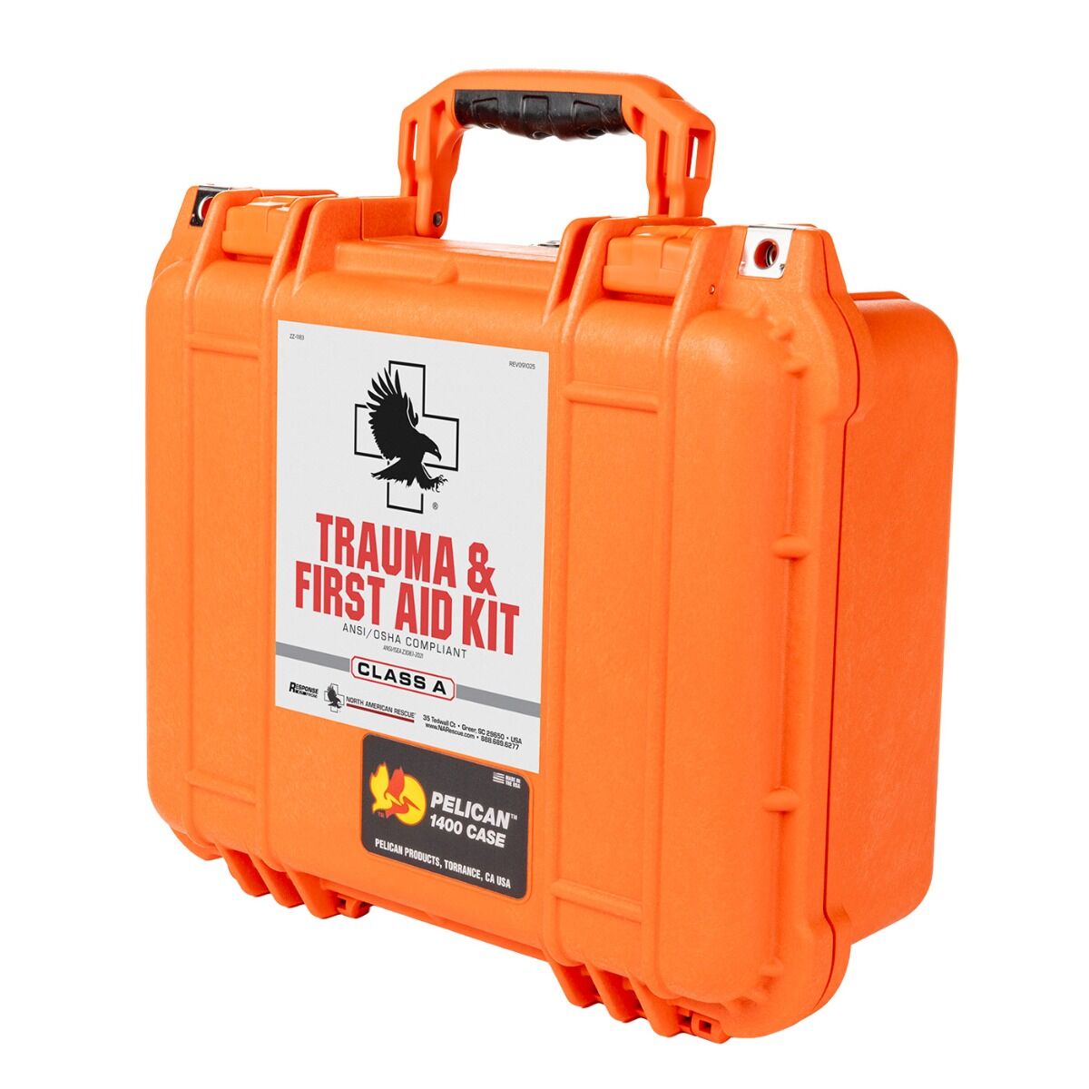 Trauma and First Aid Kits (TFAK) Hard Case - Class A with BCD