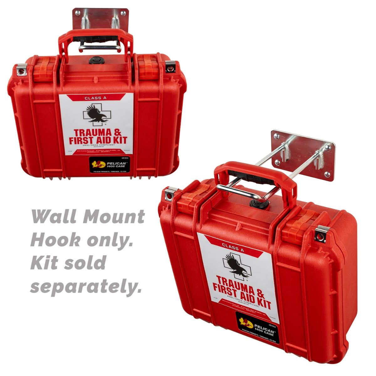 Trauma and First Aid Kit Wall Mount Hook