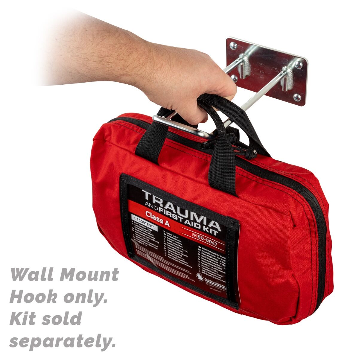 Trauma and First Aid Kit Wall Mount Hook